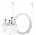 2 Pieces AppIe 20W USB C Original Fast Charging Power Adapter FOR iPhone (Three pin). 