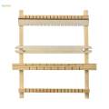 Wooden Craft Weaving Loom DIY Hand Knitting Weaving Machine for Purse. 