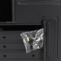 【Case Only】Mini ITX/M-ATX Computer Gaming PC Case RGB Cooling Fan USB Audio Interface PC Case for Home Office Pur.