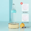 Silicone Soft Spoon Baby Supplementary Food Tool New Simple and Creative Baby Rice Paste Spoon Bottle Squeeze Feeding Spoon. 