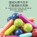 Color magnetic rod iron ball children's puzzle variety magnetic sheet building block magnetic toys wholesale.