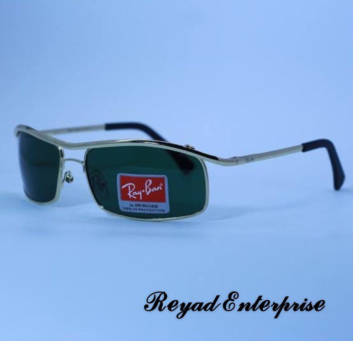 New Ray-Ban 3339 Premium Quality Fashionable Golden Sunglass for