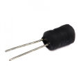 5Pcs- RADIAL Type 50uH Inductors 50uH Magnetic Core Drum Core Choke Power Inductor Through Hole 2 Pin Leads Terminals Connections Leg. 