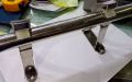 1 Pair (2 Pis) silver colour Single Curtain Pipe Holder Side Clump For 1 Inch Pipe.