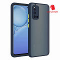Vivo V19 Luxury Matte Trendy Stylish Shockproof Camera Bumper Protective Smoky Transparent Back Covers Cases Camera Phone Back Covers. 