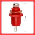 VibeVendor 50Pcs Poultry Chicken Drinker Spring Type Bird with Automatic Water Dispenser Chicken Mouth Bird Water.