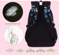 school backpack for teenage boys elementary school bags 6-12 years old boys waterproof book bag student backbag kids satchel.