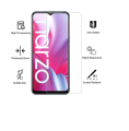 Realme Narzo 20A Tempered Glass Screen Protector 0.3mm -Transparent. 