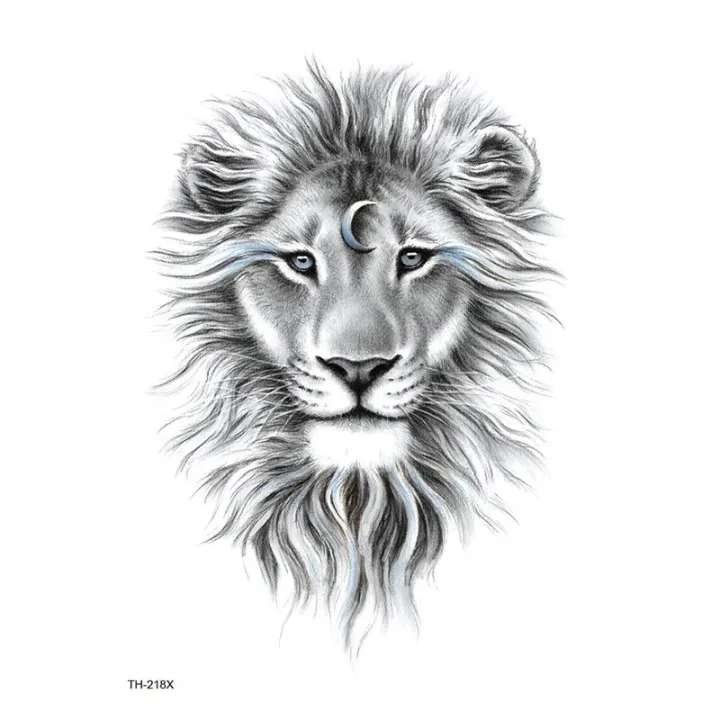 Waterproof%20Temporary%20Half%20Arm%20Sleeve%20Tattoo%20Cool%20Tiger%20Lion%20Animal%20Tattoo%20Stickers%20Body%20Art%20For%20Men%20Personality%20Tattoos%20New%20-%20Image%203