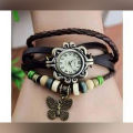 Elegant Premium Ladies Watch - Women's Bracelet Hand Ring Wrist Watch with Adjustable Pin Buckle Fastening - Fashion and Comfortable Design. 