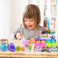 Slime DIY Canned Set Shaking Powder Slime Shakers Early Educational Rocking Powder Puzzle Toy For Children Toys Superman.