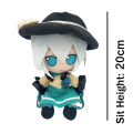 TouHou Project Fumo Plush Toy Sealed Club Lolita Stuffed Doll Plushie Figure Hakurei Reimu Komeiji Koishi Saigyouji Yuyuko Gifts Vnce. 