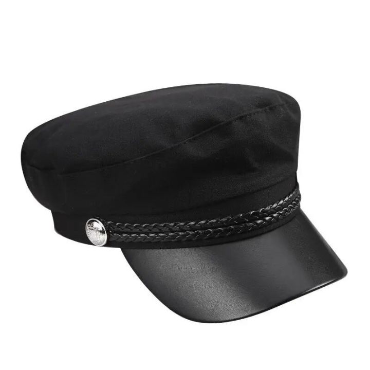 WJ412A Fashion Cap for Men and Women British Beret Retro Newsboy Hat
