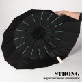 16K Double Bones Large Umbrella Men Womens Windproof Compact Umbrellas Automatic Fold Business Luxury Sun Rain Umbrella Travel.