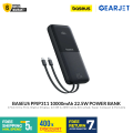 Baseus PPJP311 10000mAh Power Bank 22.5W Smart LED Digital Display with Attached 22.5W Type-C and 20W Lightning Cable 17mm Ultra Thin Powerbank. 