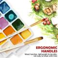 13pcs Watercolor Brush Set Artist Paint Brush Set For Acrylic Painting.