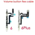 Power And Volume Flex For iPhone 6 6P 6s Plus Mute Button Silent Switch Flex Cable With Bracket Replacement. 