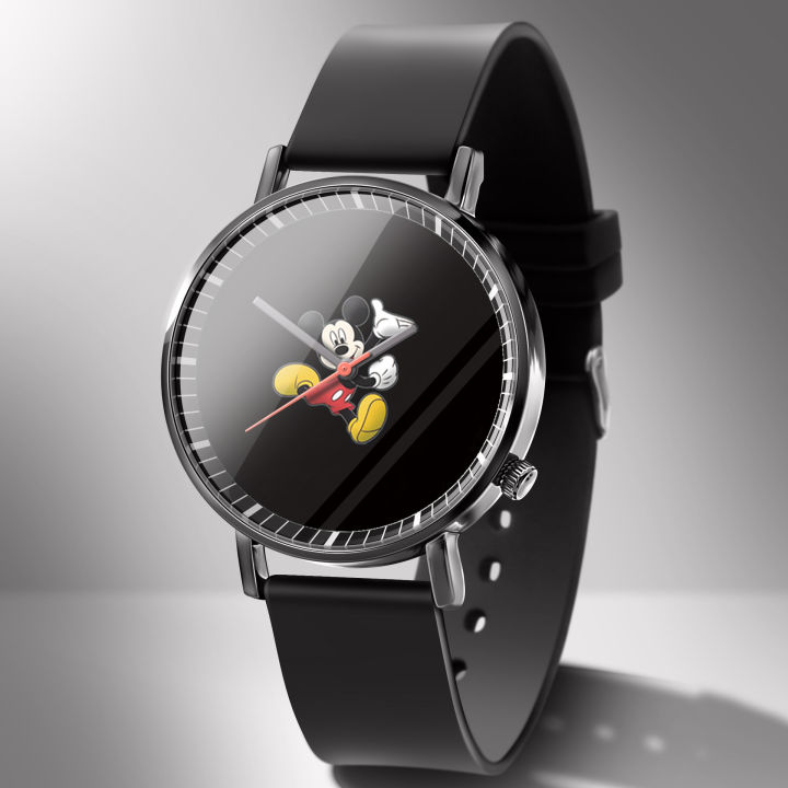 Fashionable,%20simple,%20trendy,%20Mimi%20cartoon%20mouse%20watch,%20student%20children's%20watch,%20quartz%20watch,%20PU%20band,%20spot%20Yiwu%20hair%20-%20Image%205