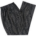 Summer New Old Women's Pants Old Lady Thin Elastic Straight Casual Colorful Pants Striped Loose Grandma's Pants. 