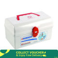 Getwell RFL First Aid Kit Box - Medicine Storage Box - White. 