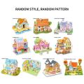 Kids Puzzle 3D Puzzle Handmade DIY Paper Puzzle Model Baby Brain Development Educational Toys Kids Gift. 