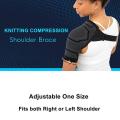 Adjustable Compression Shoulder Support Brace Strap Wrap Belt for Shoulder Pain Relief Torn Rotator Cuff Dislocation Men Women. 