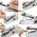 Mini Portable Smart Electric Tailor Stitch Hand-held Sewing Machine Home Travel [AD:114]. 