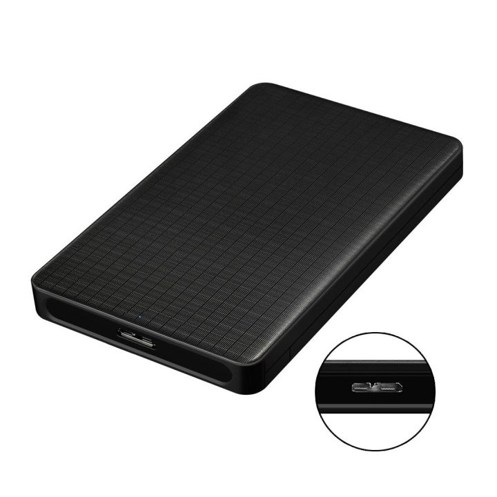 2.5 inch Black - SATA to USB 3.0 SSD and HDD Enclosure