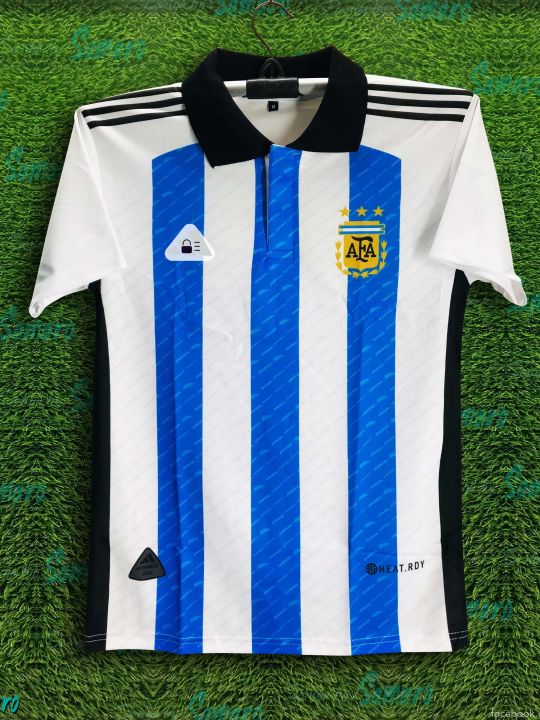 Argentina%20World%20Cup%20Jersey%202026/27%20Short%20Sleeve%20Football%20Jersey%20For%20Men%20-%20Half%20Sleeve%20collar%20Polo%20-%20Argentina%20Jersey%202026%20-%20Image%205