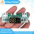 LED Dual USB 5V 2.4A Micro USB Fast Charging Power Bank Circuit - Charger Board with Protection - Fast and Safe Charging. 