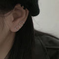 1PC Hollow Heart Shape Ear Cuff No Piercing Vintage Clip Earrings. 