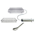 Molecular Gastronomy Kit Caviar Maker Box Spherification Dropper Roe Sauce Dispenser Strainer Tools With Spoon Syringe.