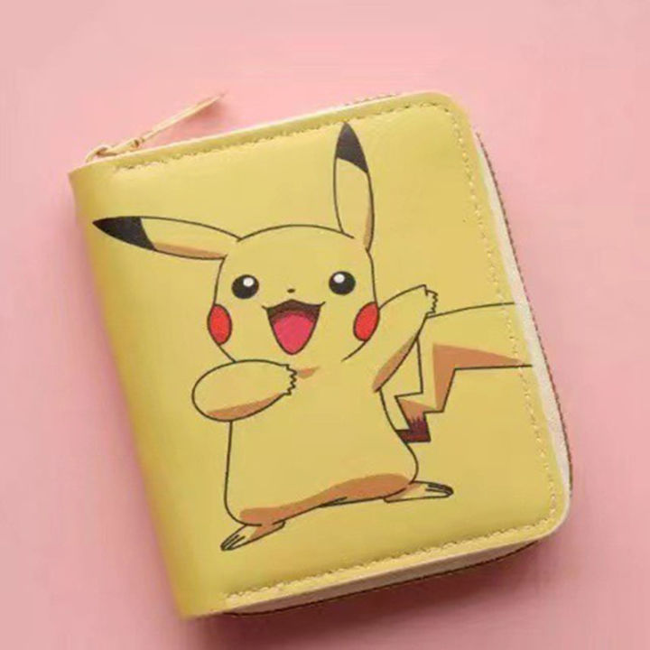 Pokemon%20Pikachu%20PU%20Short%20Zipper%20Wallet%20Cartoon%20Printing%20Kawaii%20Storage%20Bag%20Students%20Coin%20Purse%20Small%20Card%20Holder%20Birthday%20Gifts%20-%20Image%203