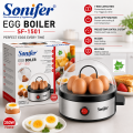Sonifer SF-1501 home kitchen multipurpse stainless steel automatic electric egg boiler steamer.