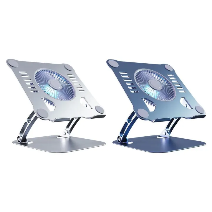 Laptop%20Stand,%20Aluminum%20Laptop%20Cooling%20Stand%20with%202%20Fans%20-%20Image%203