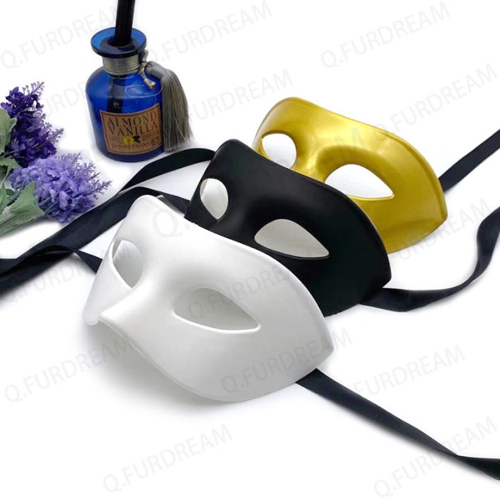 Men's Mask Masquerade Couple Venetian Women's Lace PP Cosplay Costume Carnival Ball Personalized Headgear Funny Mask
