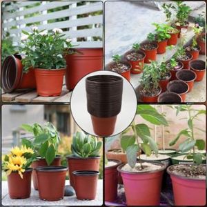 ( 3.5 inch-  30 pcs ) Nursery Supplies Planter plastic  Pot