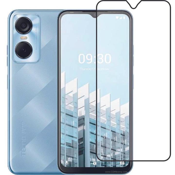 Tecno Pop 6 Pro 5D Tempered Glass Screen Protector