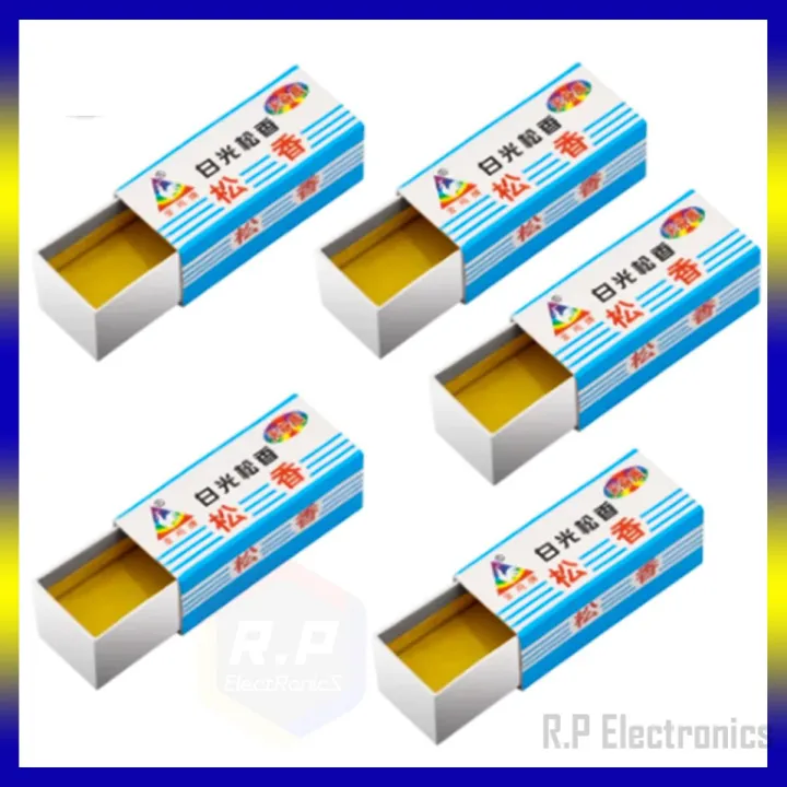 Solder rosin [5 Pcs]- Solderin rojon - tataler rosin | Daraz.com.bd