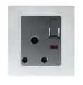 RFL BLAZE CROWN Series 13A Two Pin and Three Pin Round Socket with Indicator AC Electrical Wall Switch 3 Pin 2. 