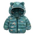 Winter Baby Kids Light Jacket For Girls Hooded Children Outerwear Windproof Coat for Girls Warm Unisex Boys Jacket Thick Coat. 