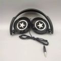 Sound Wired Headphones Over Ear Headset Bass HiFi Sound Music Stereo Earphones Flexible Adjustable Headset For PC Mobile.