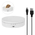 360 Degree Electric Rotating Turntable Display Stand for Photography Video Shooting Props Jewelry Display Turntable. 
