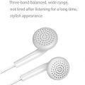 Vivo Earphone Vivo XE100 wired 3.5mm earphone one-key wire-controlled in-ear earphone. 