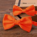 2PCS Fashion Father and Son Bowtie Boy Kids Bow Tie Butterfly Adjustable Wedding Kid and Men's Bowtie Bow Ties For Men WTZQZ.