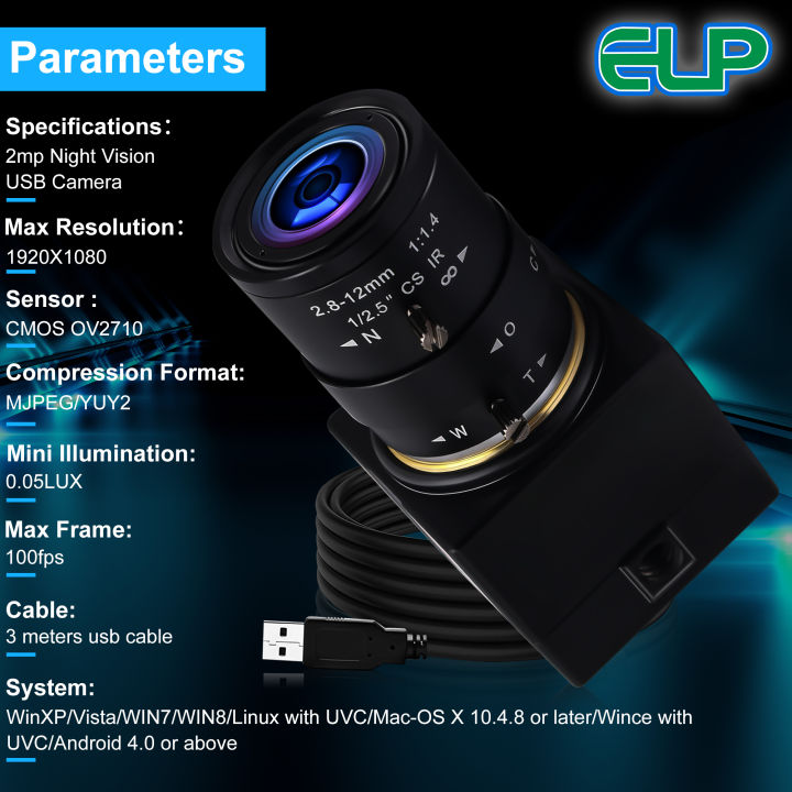 ELP%204K%20HD%20USB%20Camera%20High%20Speed%2030FPS%20Webcam%204X%20Optical%20Zoom%20Web%20Camera%20USB%20Mini%20Camera%20for%20Industrial%20and%20Video%20Conference%20-%20Image%206