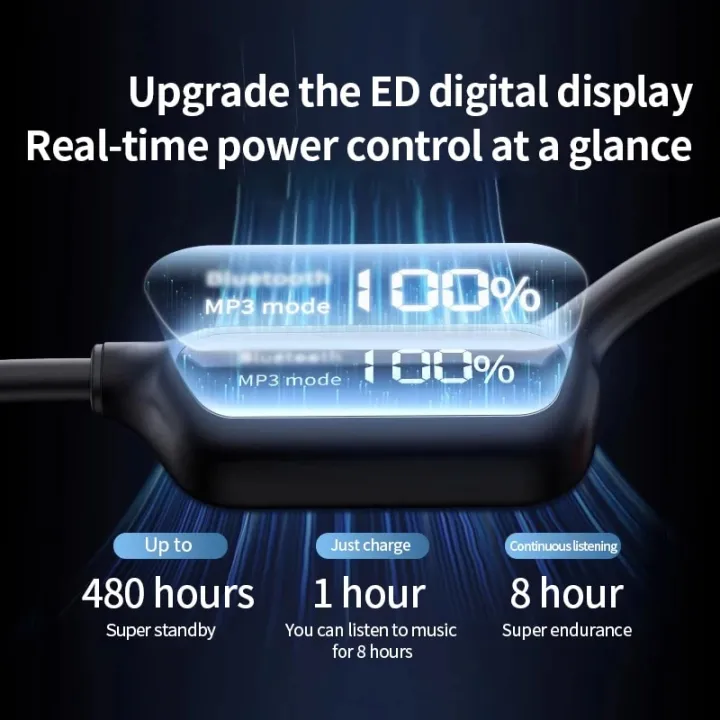 POLVCDG%20X10%20Bone%20Conduction%20Bluetooth%20Headset%20Digital%20Display%20Swimming%20Waterproof%20to%20a%20Depth%20of%2030%20Meters%20Waterproof%20Built-in32G%20-%20Image%204