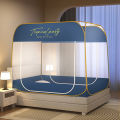 In summer, the new model is free of installation of dustproof mosquito nets, and in summer, it is fully surrounded by anti-fall baby encrypted anti-mosquito double-door yurts. 