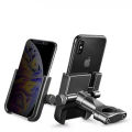 Metal Bike Mobile Holder For mobile phone bracket motorcycle bicycle takeaway rider -Black Easy to Use and Maintain C1. 