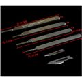 (New)Multipurpoe terile 10Pc 11 #/15 # Carbon teel urgical calpel Blade 3 # Handle.